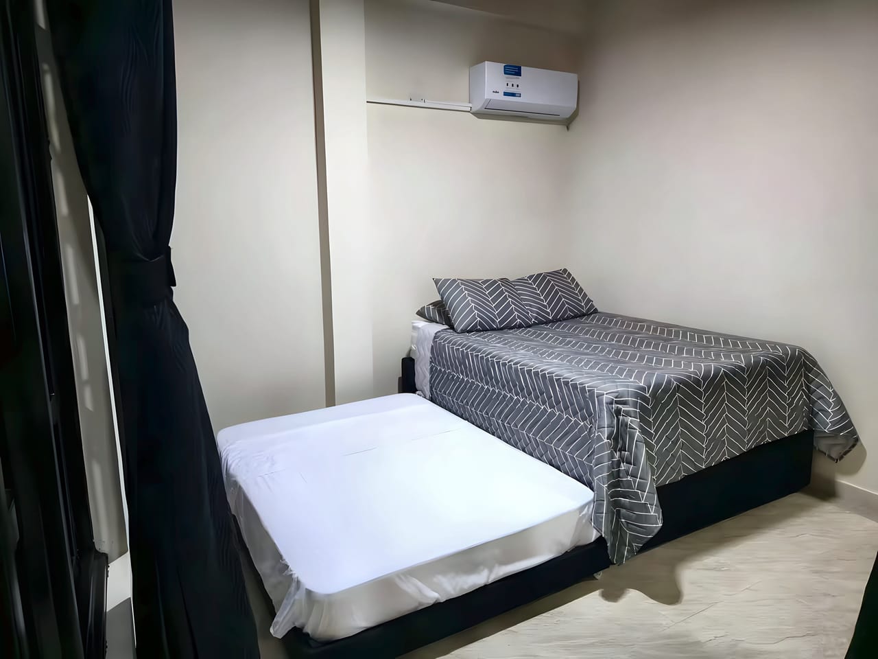 Habitación con dos camas