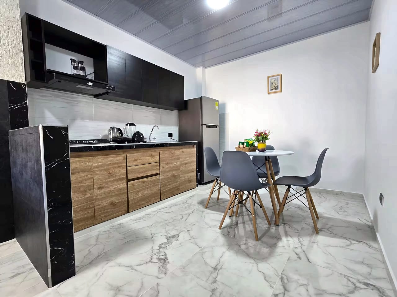 Cocina y comedor