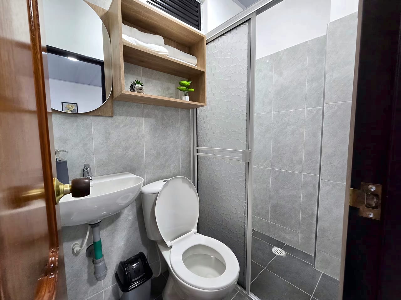 Baño con ducha